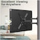 ICS 26-55" TV Stand Adjustable Wall Mount Bracket Rotatable TMX400 with Spirit Level Black