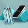 Lumee Halo Selfie Case for Apple iPhone 12 Mini - Studio-Like Front &amp; Back Light w/ Variable Dimmer &amp; Micropel AntiBacterial Protection Wireless Pass-Through Charging - Bolt