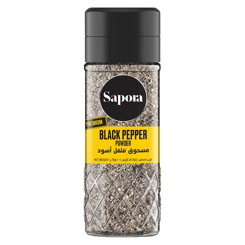 Sapora Black Pepper Powder 70g