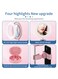 Generic Portable Ring Light Stand 12Watts Pink