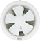 Geepas Exhaust Fan GF21169, Long-Life Motor And Low-Energy Consumption, Perfect For Residential And Commercial Use, 5 Blade, 6" Fan Type With An Abs Body, White - 1 Year Warranty