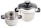 Arshia PR116 2 In 1 Pressure Cooker Black 4-7 Ltr
