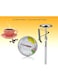 Mibru Coffee And Milk Portable Thermometer Silver Analog Colored