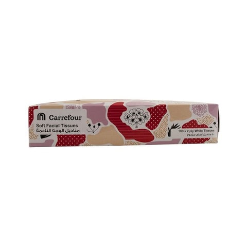 Carrefour Economic Soft Facial Tissues 100 Sheets