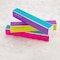Tools for Beauty Mimo 4-Sided Cosmetic Tool Long Multi-Coloured Nail Buffer Block For Manicure, 4 Ways In One Block