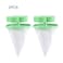 Generic-Filter Bags Net Washing Machine Floating Laundry Lint Hair Catcher Green 2PCS