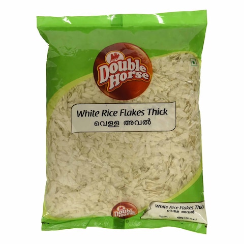 Double Horse White Aval Thick 400g