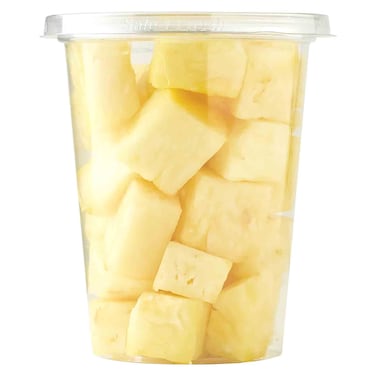 Fresh Pineapple Cup