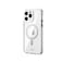 MOSHI iPhone 14 Pro Max - iGLAZE Case with MagSafe &amp; Cam Cover - Silver