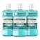 Listerine Mouthwash Cool Mint Milder Taste, Long Lasting, 500ml Pack of 3