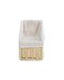 Homesmiths Storage Basket Natural with Liner 32 x 10 x 8 cm