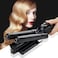 HICITI Three Barrel Curling Iron Wand Hair culer hair wave hair iron Ceramic Tourmaline Triple Barrels, Dual Voltage Crimp