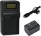 DMK Power NP-FH70 7.2V / 1800mAh Rechargeable Replacement Battery and TC1000 Battery Charger Compatible with Sony Cameras
