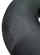 donut-shaped seat cushion for hemorrhoids and lower bone pain from foam sponge - black