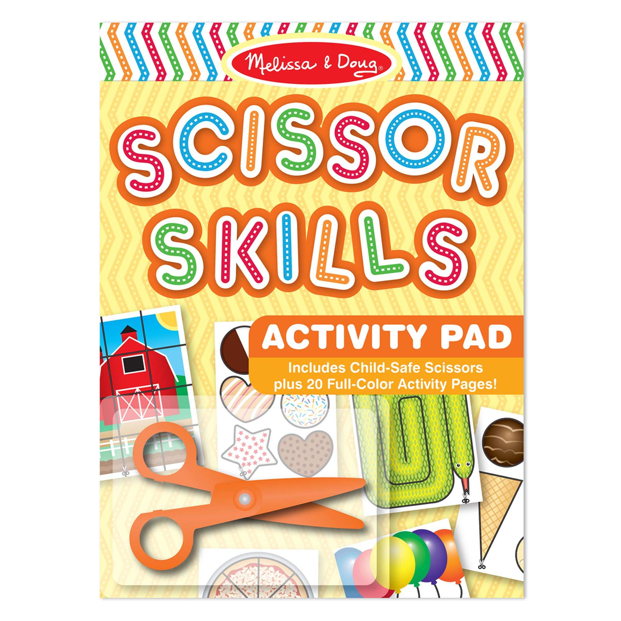 Buy Melissa & Doug Scissor Skills Activity Book (Animal & People Play ...