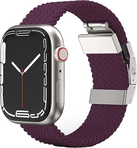 Amazing Thing Titan Weave Braided Band for Apple Watch Series 8/7 (41mm), Series 6/SE/5/4 (40mm) and Series 3/2/1 (38mm) - Cherry