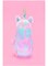 Generic Plush Unicorn Backpack Pink/Blue