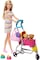 Barbie Stroll &lsquo;N Play Pups Playset With Barbie Doll, 2 Puppies And Pet Stroller Ghv92