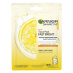 Buy Garnier Skin Active Fast Bright Instant Brightening Tissue Face Mask With Vitamin C And Milky Essence 28g in Kuwait