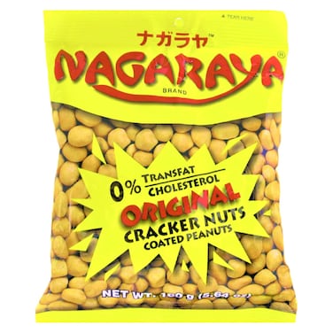 Nagaraya Original Butter Flavour Cracker Nuts Coated Peanuts, 160g