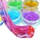 Jiada Crystal Clay Soft Slime Transparent Magic Mud Non Toxic | Pack of 12 Assorted Colours