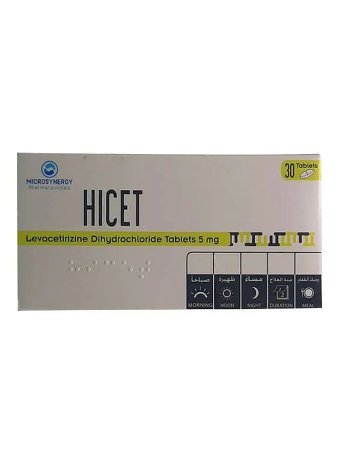 Buy Hicet 5Mg Tab 30S Online | Carrefour UAE