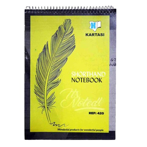 KARTASI SHORTHAND N BOOK A5 420