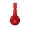 L&#39;avvento Bluetooth Headphone with Stereo Plug - Red - HP11R