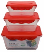 Buy Prima Food Containers Set - 3 Pieces in Egypt