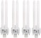 Osram Home Decorative High Quality and Durable 18 Watts 4 Pin Day Light CFL Bulb (Pack of 4) - White