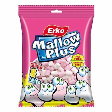 Erko Marshmallow Pink  and White Mini 100GR