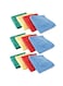 Marrkhor 12-Piece Multipurpose Microfiber Cleaning Cloth Multicolour 40Cm