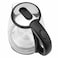 Clikon CK5138 Electric Glass Kettle Silver And Black 1.8L