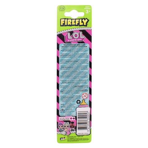 Firefly LOL Surprise Toothbrush with Cap