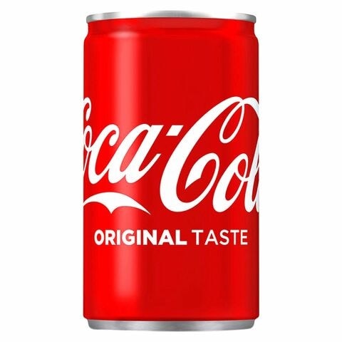 Coca-Cola Regular Carbonated Soft Drink Can 150ml