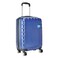 VIP Lisbon 4 Wheel Hard Casing Luggage 22x38x55cm Blue
