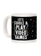 muGGyz Wanderlust Or Bust Printed Coffee Mug White