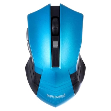 ماوس كمبيوترMT-1100 وايرليس ميديا تك - أزرق