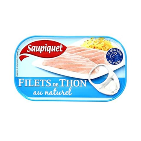 Saupiquet Filets De Thon Au Natural 115GR