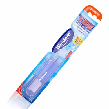 Wisdom Travel Toothbrush Medium