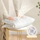 IBAMA Vacuum Storage Bags Set for Travel Clothes Pillows Blankets Comforters Bedding Compression Space Saving Zipper Seal (L-100*80cm)