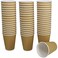 SNH Packing Disposable Ripple Cup Brown 12 Ounce Without Lid - Kraft Hot Tea, Coffee, Kahwa, Hot Drinks &amp; Natural Brown - 25 Pieces.