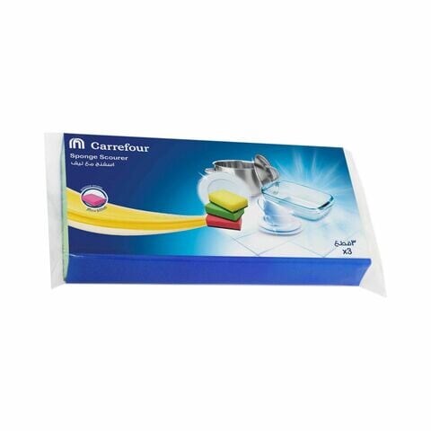 CRF MULTI COLOUR SPONGE COMBO X3