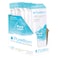 Pureborn Organic Cotton White 10 Wipes