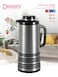 Dessini Stainless Steel Tea &amp; Coffee Vacuum Flask 1.9L Black/Silver
