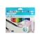 Carrefour Medium Point Washable Markers 18PC