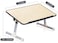 Lushh Adjustable Laptop Table, Portable Standing Bed Desk Foldable Sofa Breakfast Tray Notebook Stand Reading Holder