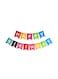 14cmx20cm Colorful Happy Birthday Paper Banner