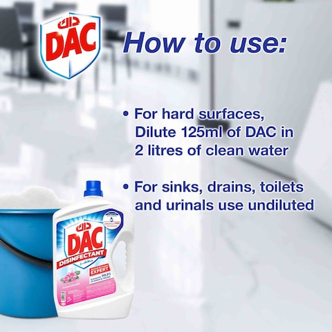 DAC DISINFECTAT ROSE 3L