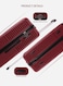 ParaJohn ABS Hardside Spinner Check In Medium Luggage Trolley, 24 Inch, Burgundy